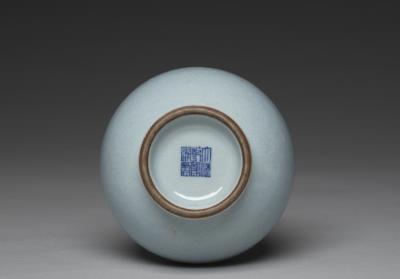 图片[2]-Long-necked vase with green glaze, Qing dynasty, Qianlong reign (1736-1795)-China Archive